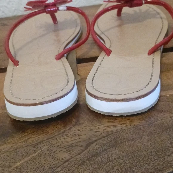 Coach Rare Marina Crab Slippers Size 8.5 - Picture 7 of 13